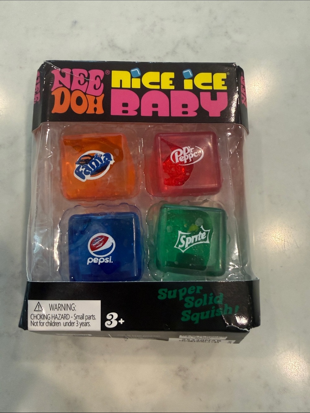 Nice Ice Baby Super Solid Squish Beverage Cube Set - Multi